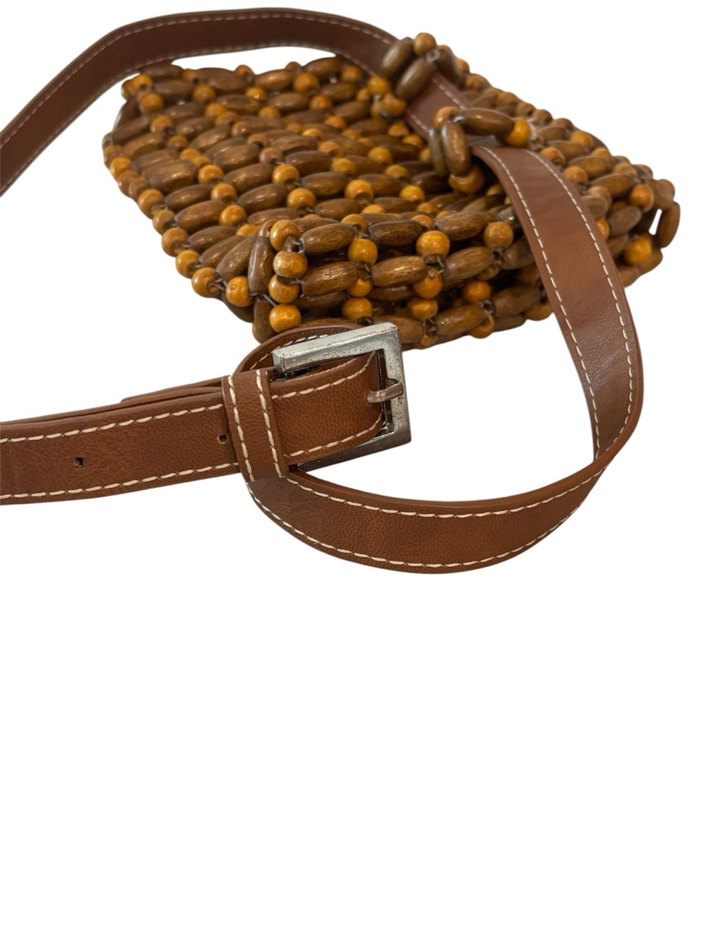 Zara Wooden Bead Belt Bag - Picture 4 of 4